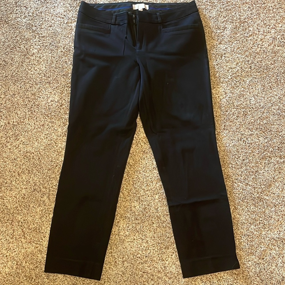 Women’s banana republic crop black pants size 10